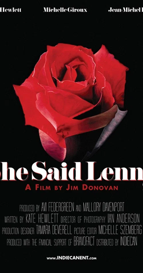 Movie poster for She Said Lenny (2010)