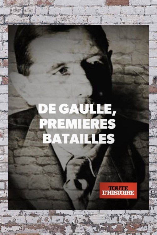 Movie poster for De Gaulle 1940, premières batailles (2020)