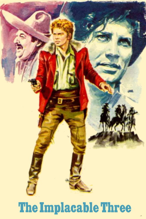 Movie poster for The Implacable Three (1963)