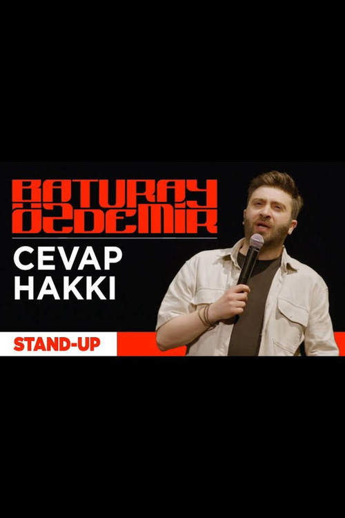 Movie poster for Baturay Özdemir: Cevap Hakkı (2022)