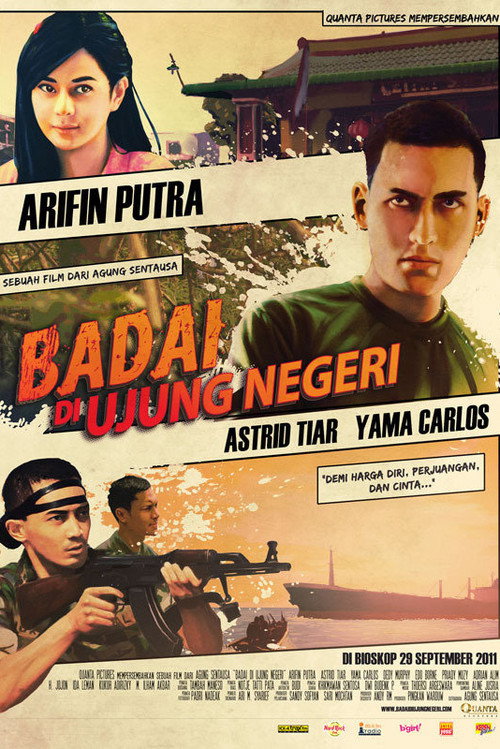 Movie poster for Badai di Ujung Negeri (2011)