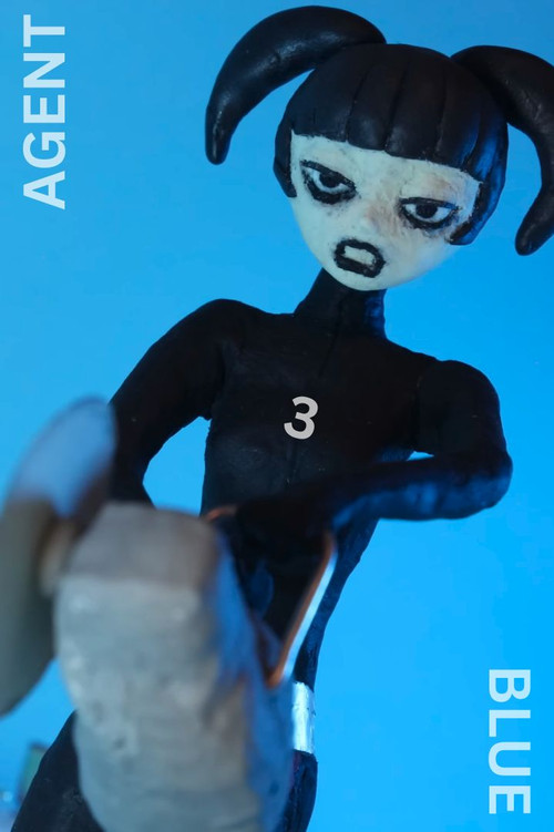 Movie poster for Agent Blue: Part 3 (2025)