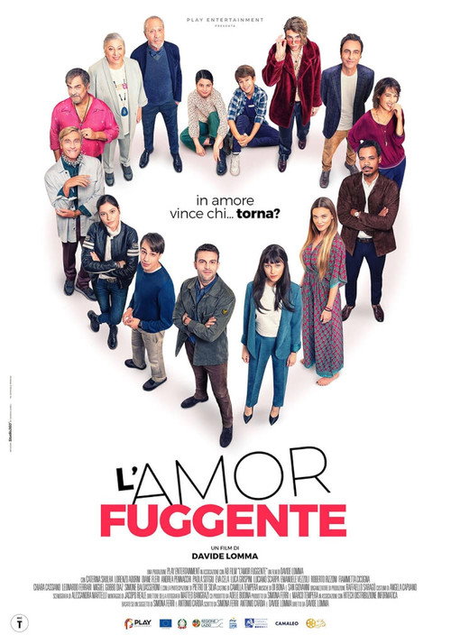 Movie poster for L'amor fuggente (2026)