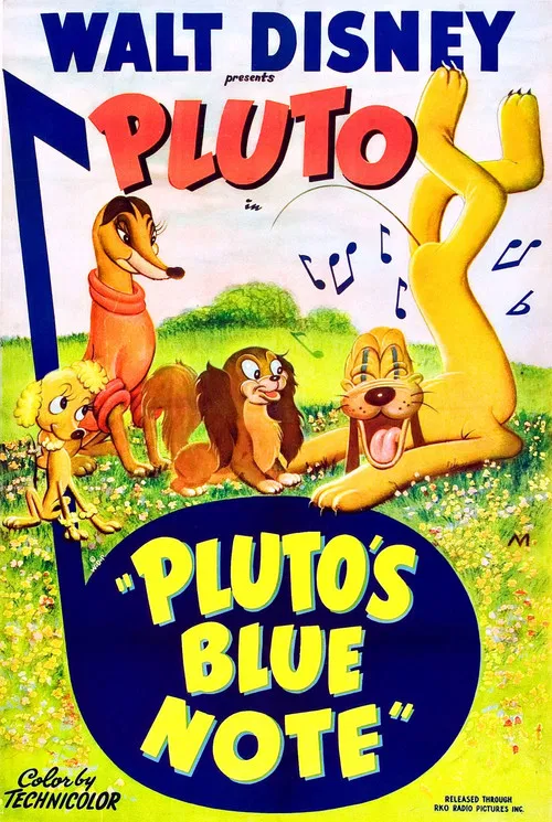 Movie poster for Pluto's Blue Note (1947)
