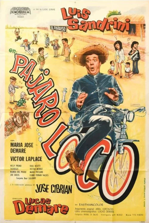 Movie poster for Pájaro loco (1971)