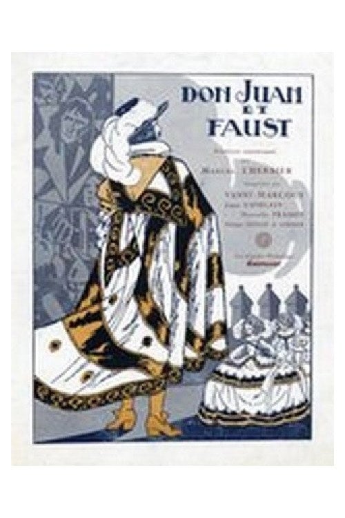 Movie poster for Don Juan et Faust (1922)