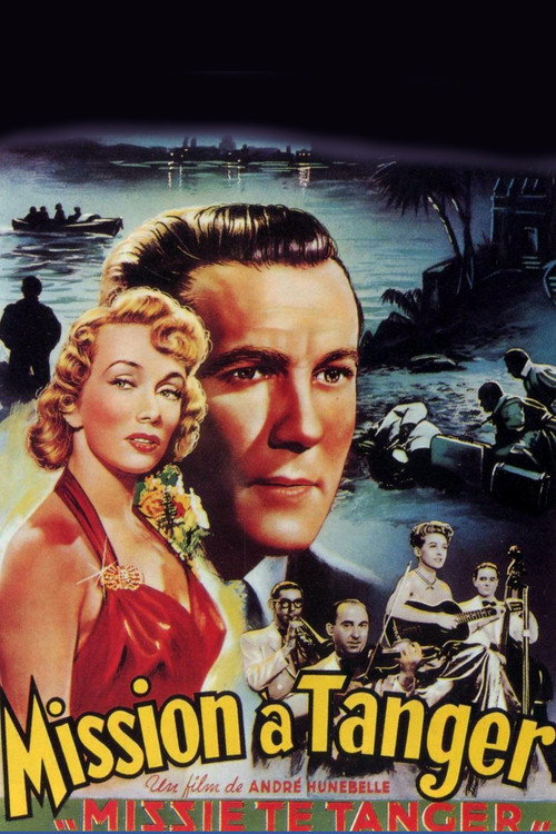 Movie poster for Mission in Tangier (1949)