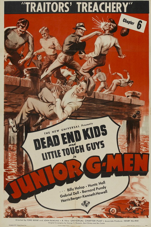 Movie poster for Junior G-Men (1940)