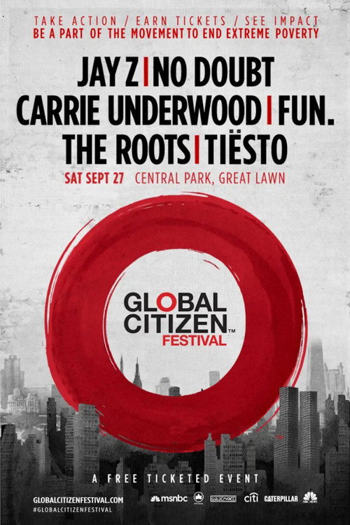 Movie poster for Global Citizen Festival 2014 (2014)