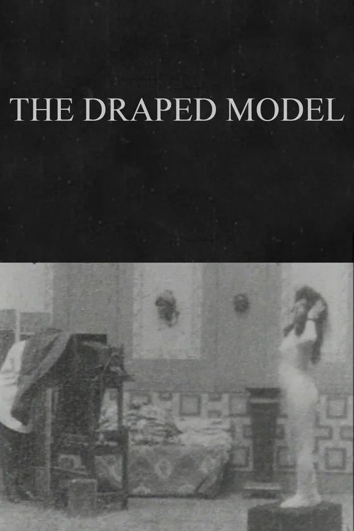 Movie poster for The Draped Model (1902)