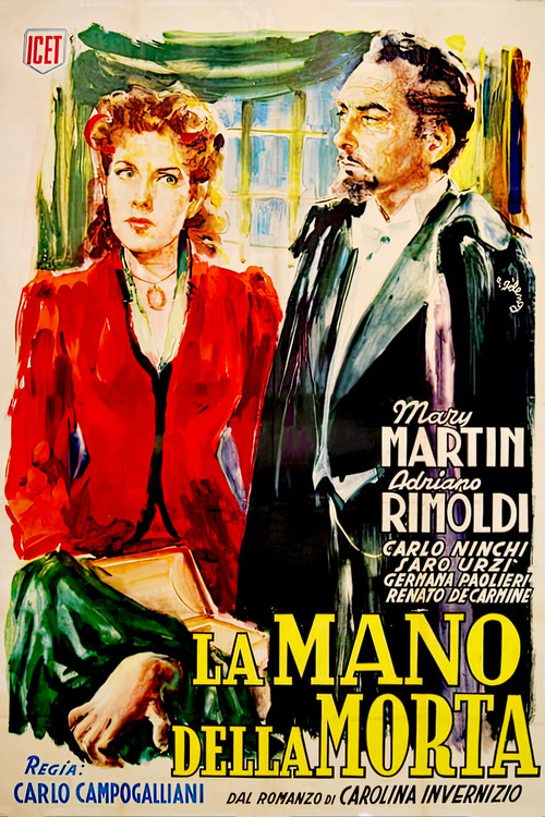 Movie poster for La mano della morta (1949)