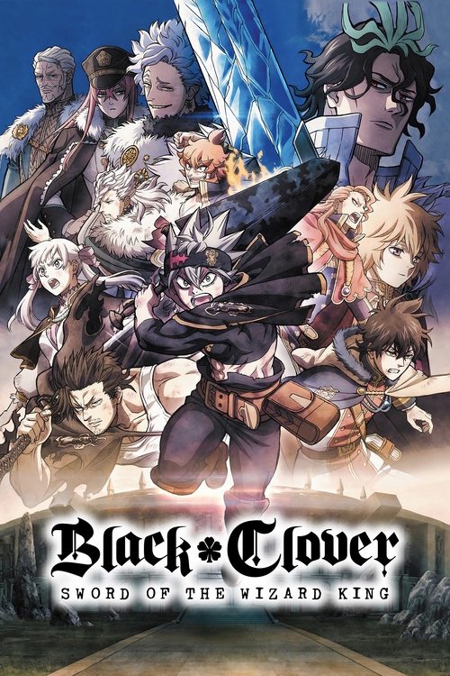 Movie poster for Black Clover: Sword of the Wizard King (2023)