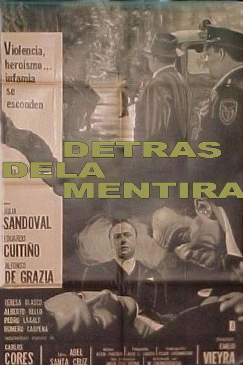 Movie poster for Detrás de la mentira (1962)
