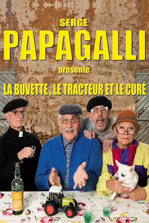 Movie poster for La buvette, le tracteur et le curé (2019)