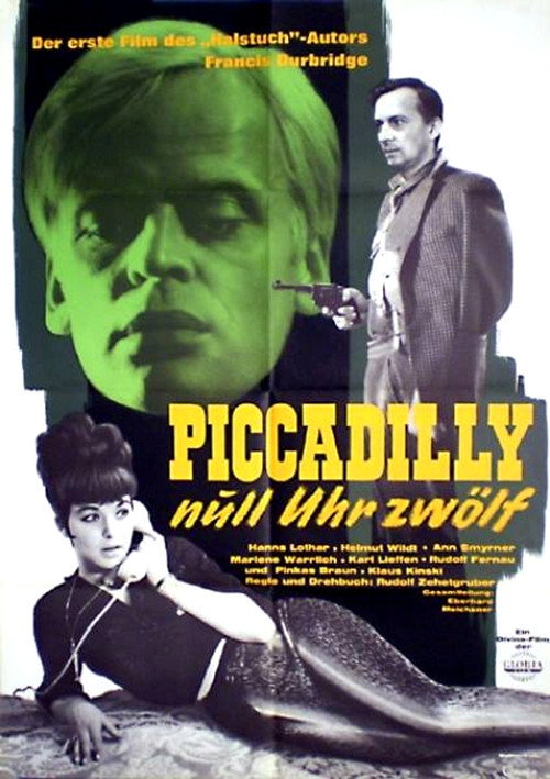 Movie poster for Piccadilly Zero Hour 12 (1963)