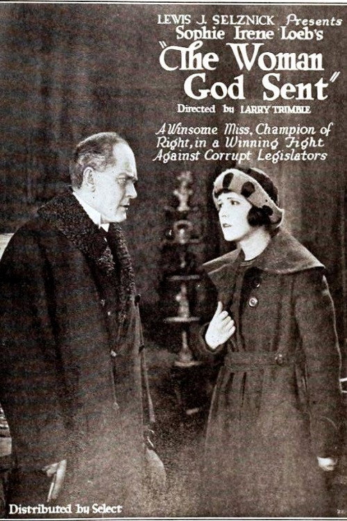 Movie poster for The Woman God Sent (1920)