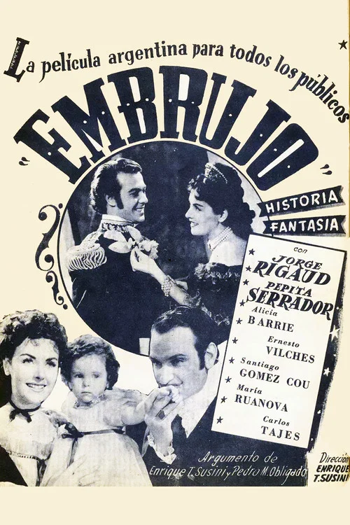 Movie poster for Embrujo (1941)
