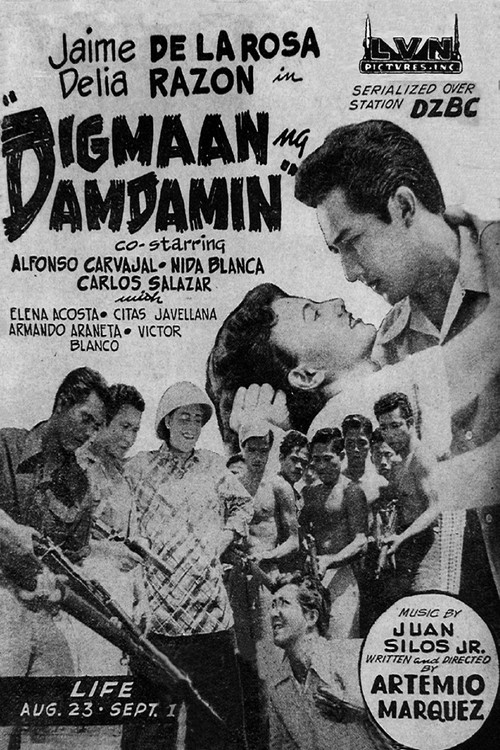 Movie poster for Digmaan Ng Damdamin (1952)