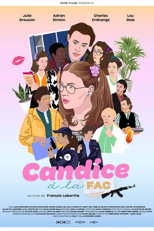 Movie poster for Candice à la fac (2020)