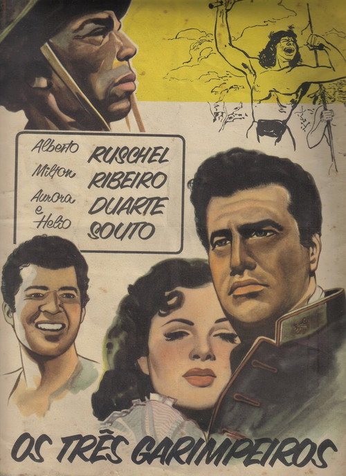 Movie poster for Os Três Garimpeiros (1955)