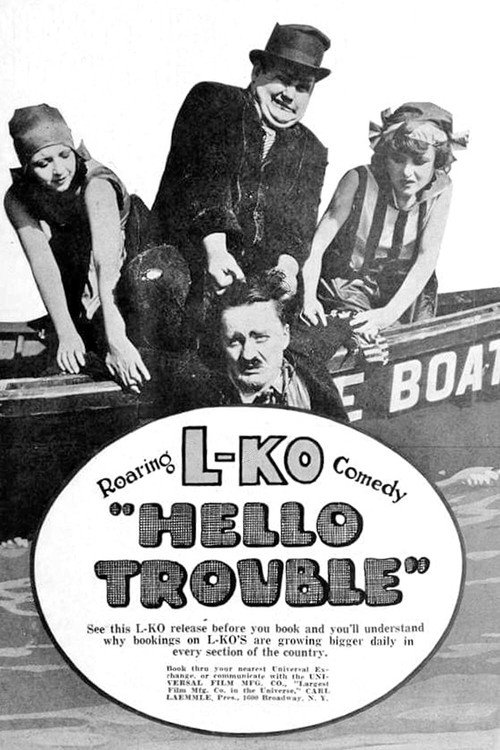 Movie poster for Hello Trouble (1918)