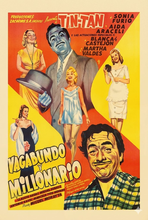 Movie poster for Vagabundo y Millonario (1959)
