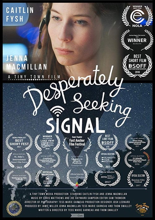Movie poster for Desperately Seeking Signal (2015)