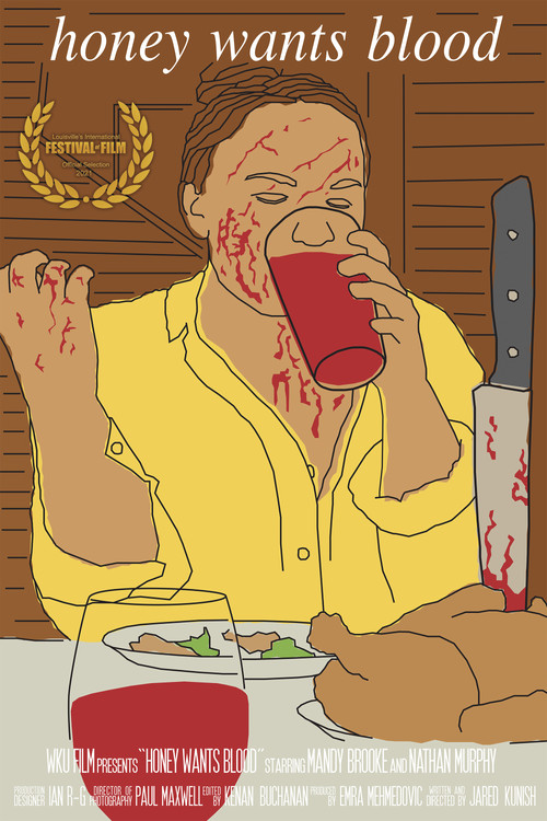 Movie poster for Honey Wants Blood (2021)