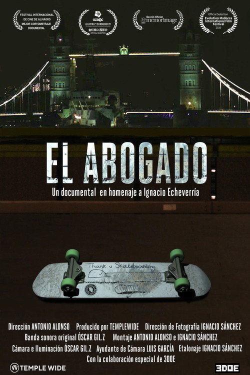 Movie poster for El abogado (2020)