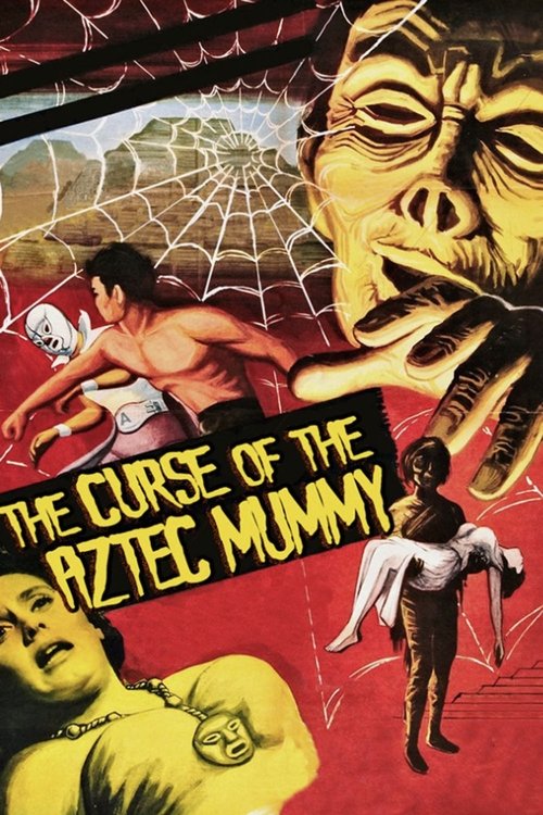 Movie poster for The Curse of the Aztec Mummy (1957)