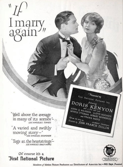 Movie poster for If I Marry Again (1925)