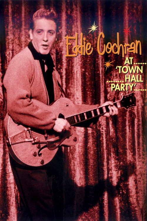 Movie poster for Eddie Cochran at Town Hall Party (2019)