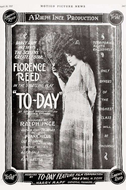 Movie poster for To-Day (1917)