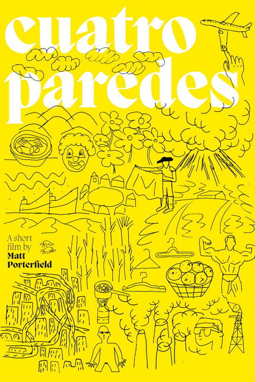 Movie poster for Cuatro paredes (2021)