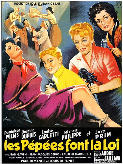 Movie poster for The Babes Make the Law (1955)
