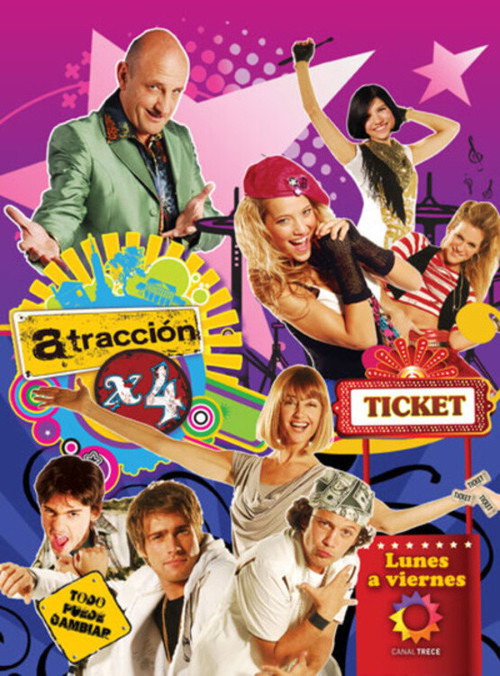 Series poster for Atracción x4 (2008)