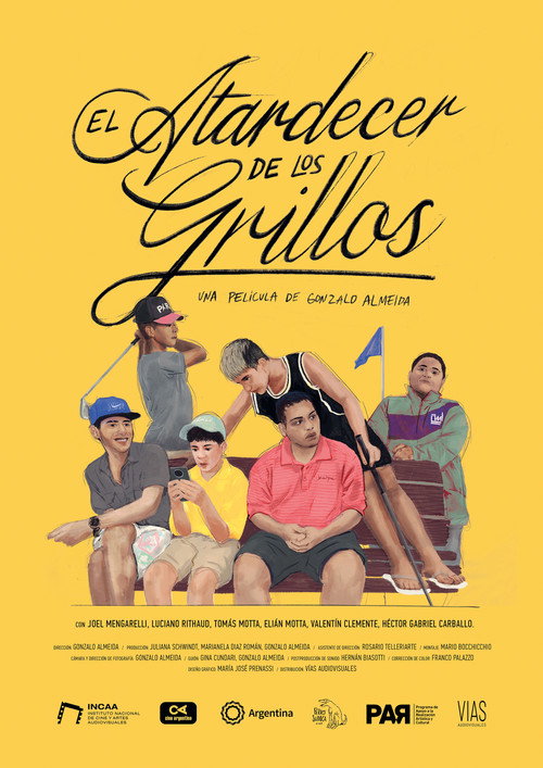 Movie poster for El atardecer de los grillos (2025)