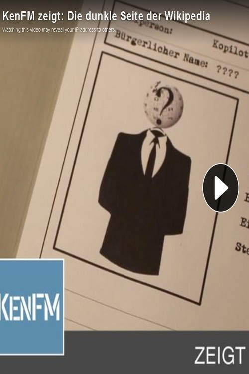 Movie poster for KenFM zeigt: Die dunkle Seite der Wikipedia (2015)