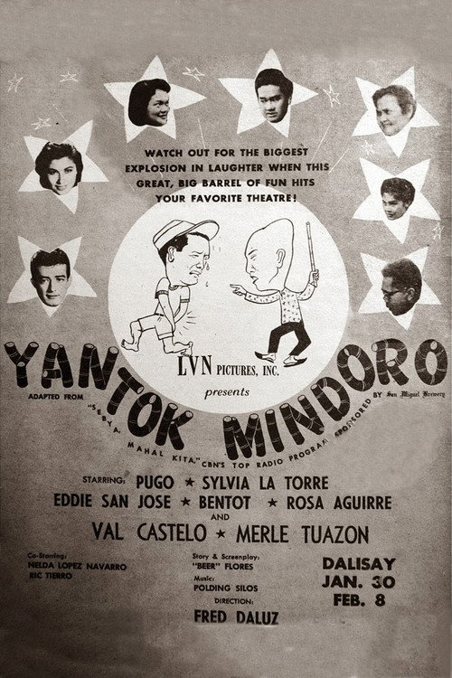 Movie poster for Yantok Mindoro (1960)
