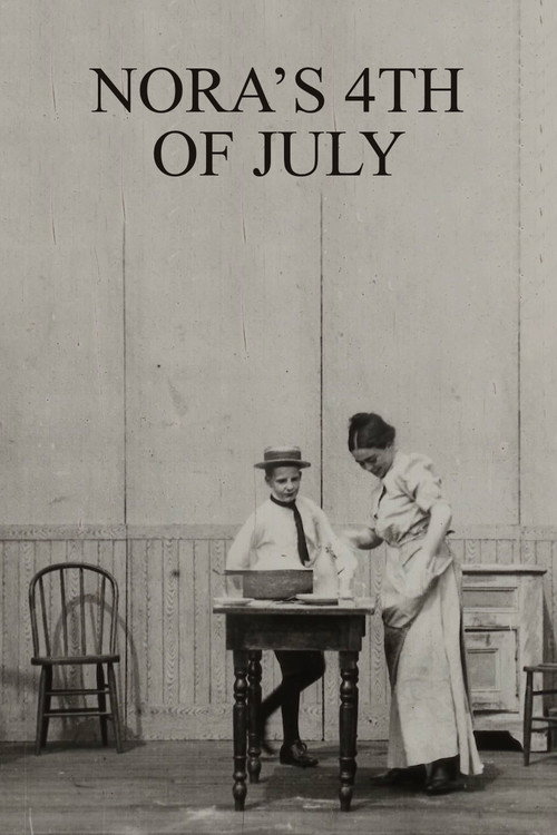 Movie poster for Nora's 4th of July (1901)