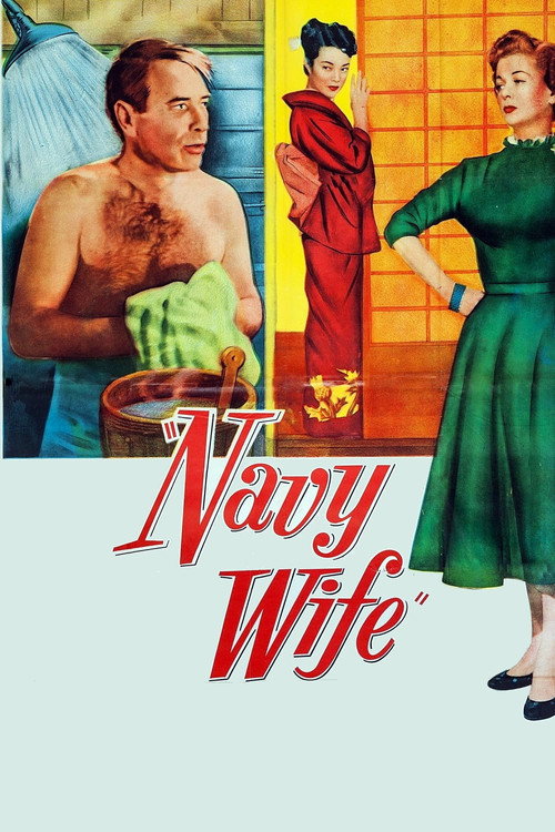 Movie poster for Navy Wife (1956)