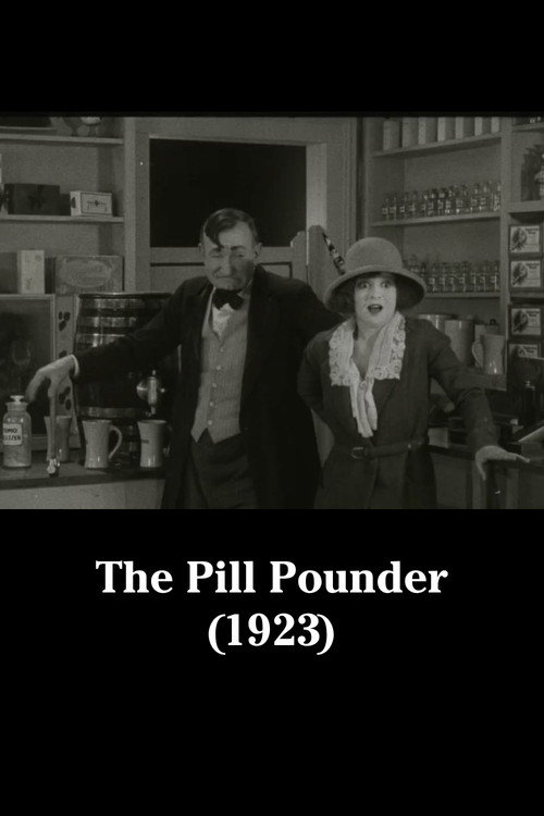 Movie poster for The Pill Pounder (1923)