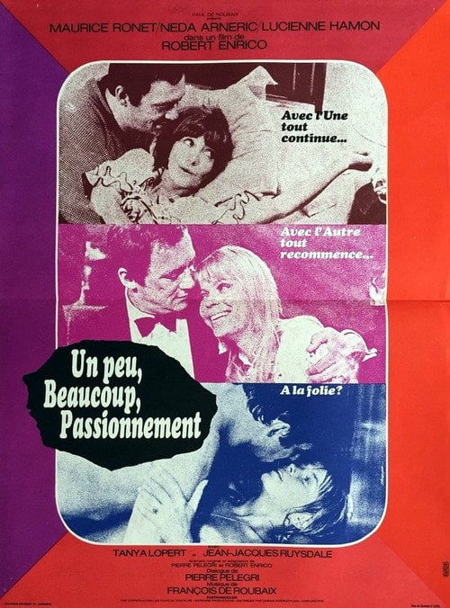Movie poster for A Little, a Lot, Passionately (1971)