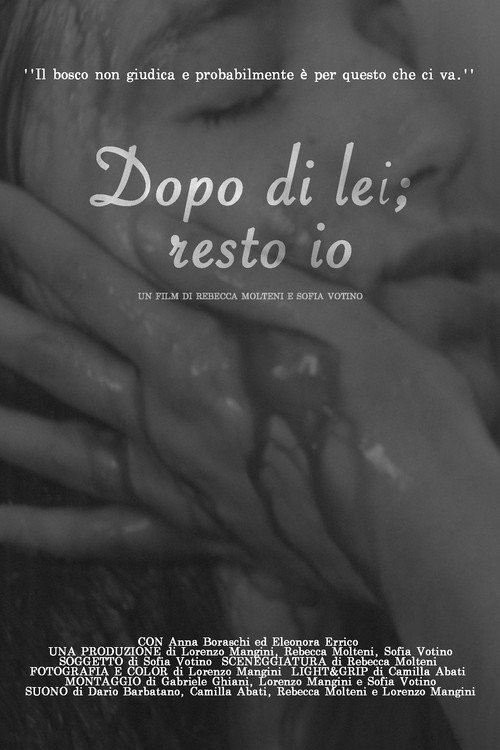 Movie poster for Dopo di lei; resto io (2026)