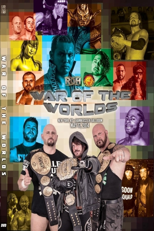 Movie poster for ROH & NJPW: War of the Worlds (2014)