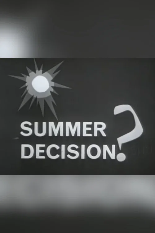Movie poster for Summer Decision (1965)