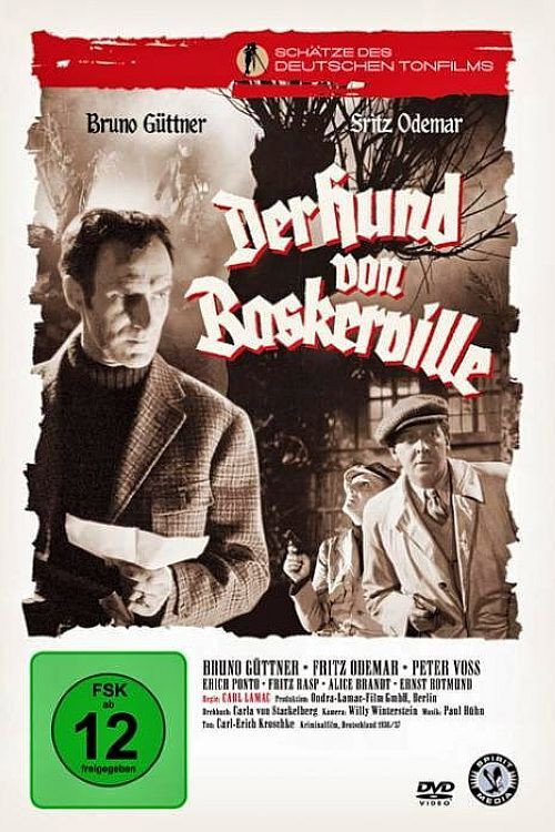 Movie poster for The Hound of the Baskervilles (1937)