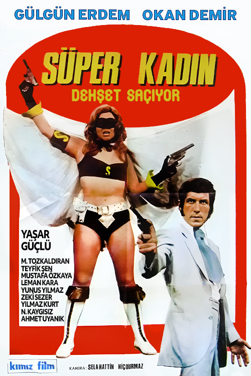 Movie poster for Süper Kadın Dehşet Saçıyor (1972)