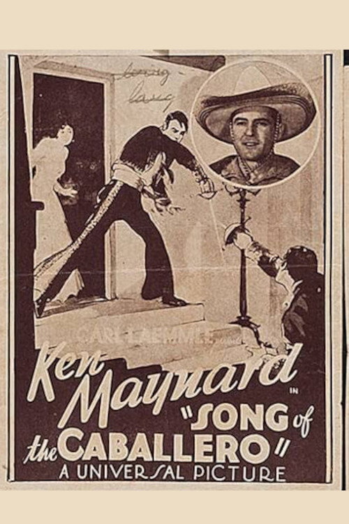 Movie poster for Song of the Caballero (1930)