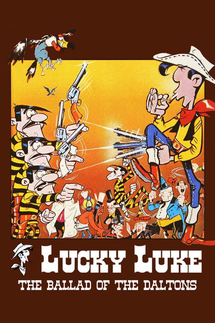 Movie poster for Lucky Luke: The Ballad of the Daltons (1978)